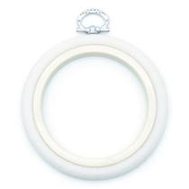 Bastidor Flexível para Bordado Redondo Branco - Nurge Bastidor Flexível para Bordado Redondo Branco - Nurge