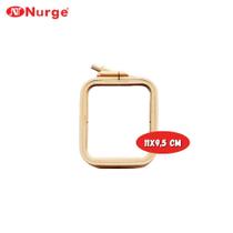 Bastidor Quadrado de Plástico 110x95mm - Nurge Bastidor Quadrado de Plástico 110x95mm - Nurge