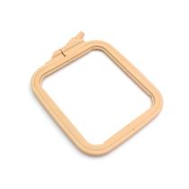 Bastidor Quadrado de Plástico com Regulador para Bordado 110 X 95mm - Nurge