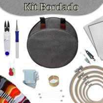 Bastidores De Madeira - Kit Completo Para Bordado - Nybc 01vr