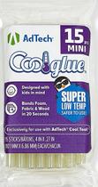 Bastões de Cola AdTech Mini 10 cm Baixa Temperatura Pacote com 15 Bastões de Cola AdTech Mini 10 cm Baixa Temperatura Pacote com 15