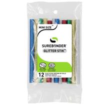 Bastões de cola quente Surebonder Mini 10 cm Glitter Variety 12 unidades Bastões de cola quente Surebonder Mini 10 cm Glitter Variety 12 unidades