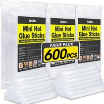 Bastões de Cola Quente YesBes 600 Unidades 10 cm x 0,7 cm Mini Bastões de Cola Quente YesBes 600 Unidades 10 cm x 0,7 cm Mini