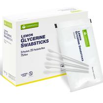 Bastões de Higiene Bucal TenderGentle Limão - Pacote com 75 unidades Bastões de Higiene Bucal TenderGentle Limão - Pacote com 75 unidades