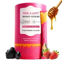 Bastões de Mel com Shilajit GlossLuxe Morango 30 Unidades Bastões de Mel com Shilajit GlossLuxe Morango 30 Unidades
