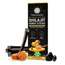 Bastões de Mel Natruveda Shilajit do Himalaia 10 Unidades Bastões de Mel Natruveda Shilajit do Himalaia 10 Unidades