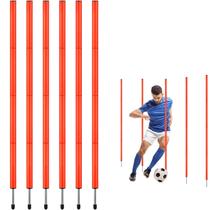 Bastões de treinamento de agilidade de futebol TOBWOLF 6FT (6PCS)
