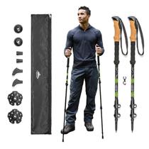 Bastões de trekking Cascade Mountain Tech Alumínio Verde (conjunto de 2)