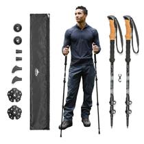 Bastões de trekking Cascade Mountain Tech em alumínio leve