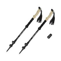 Bastões De Trekking Telescópicos De Alumínio Ultraleves 2PCS, Bastões Portáteis Para Caminhadas E