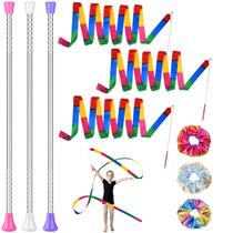 Bastões giratórios PLULON 54 cm com varinhas e elásticos Ribbon Dancer