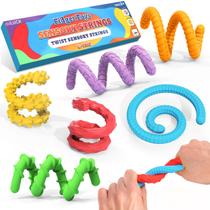 Bastões sensoriais de silicone Fidget Toys DDLuck para crianças e adultos Bastões sensoriais de silicone Fidget Toys DDLuck para crianças e adultos