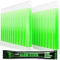 Bastones Luminosos EVERLIT Paquete de 24 Verde 15 cm, Más de 12 Horas