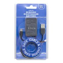 Bat. Para Controle Ps4 2000 Mah + Cabo Usb 4.5mm Bat. Para Controle Ps4 2000 Mah + Cabo Usb 4.5mm