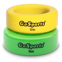 Bat Weights GoSports Baseball and Softball, 460 ml e 350 ml, pacote com 2 unidades Bat Weights GoSports Baseball and Softball, 460 ml e 350 ml, pacote com 2 unidades