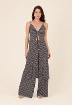 Bata Alongada Em Viscose Com Lurex Alça Bata Alongada Em Viscose Com Lurex Alça