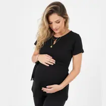 Bata Blusa Gestante Gravida Versatil Bata Blusa Gestante Gravida Versatil