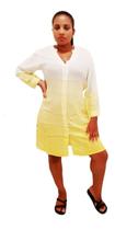 Bata Camisão Blusão 2 Cores - Amarelo M