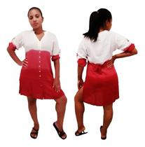 Bata Camisão Blusão 2 Cores - Bordô GG