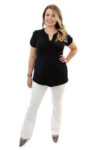 Bata Decote Com Renda