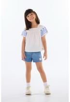 Bata em Meia Malha para Menina Quimby Bata em Meia Malha para Menina Quimby