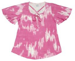 Bata Em viscolycra Tie Dye Soltinha G ao XGG