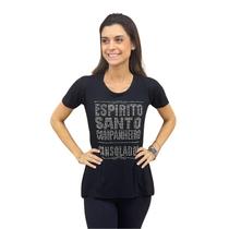 Bata Feminina Blusa Brilho Pedraria Cristã Gospel Evangélica