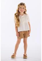 Bata Infantil Feminina em Algodão Up Baby