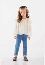 Bata Infantil Feminino em Tricoline Up Baby