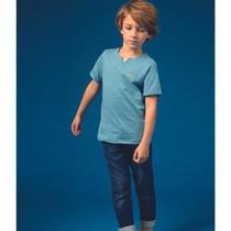 Bata Infantil Malha - Mescla Color Azul - Bugbee