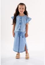 Bata Infantil para Menina em Jeans Up Baby