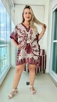 Bata Kaftan Indiana Elegance Plus Size - Cod. 172006 Bata Kaftan Indiana Elegance Plus Size - Cod. 172006