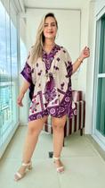 Bata Kaftan Indiana Elegance Plus Size - Cod. 172007 Bata Kaftan Indiana Elegance Plus Size - Cod. 172007