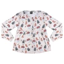 Bata Look Jeans Estampada Rosê - UNICA - 10
