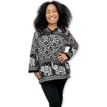 Bata Maia Indiana Feminina Estampada Algodão