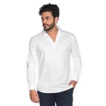 Bata Masculina Teodoro Algodão Trama Xadrez Casual Bata Masculina Teodoro Algodão Trama Xadrez Casual