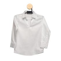 Bata Masculina Teodoro Infantil Algodão Chevron Lisa Casual