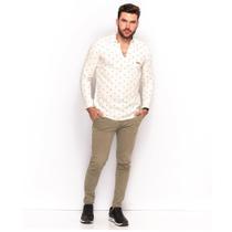 Bata Teodoro Masculina Manga Longa Festa Conforto