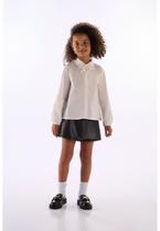 Bata Tricoline com Laço Quimby Bata Tricoline com Laço Quimby