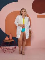 Bata Tunica Indiana Saida De Praia Bata Feminina Viscose 152