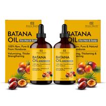 Batana Oil Botanic Hearth Raw 118 ml para crescimento de cabelo x2