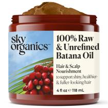 Batana Oil Sky Organics 120 ml 100% cru e vegano não refinado