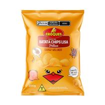 Batata Chips Croques Lisa Sabor Frango Grelhado 200g Batata Chips Croques Lisa Sabor Frango Grelhado 200g