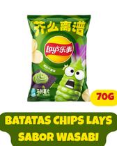 Batata chips lays sabor wasabi 70g