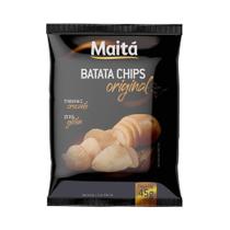Batata Chips Lisa Maitá Natural 45g - Embalagem c/ 20 unidades