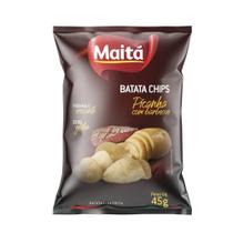 Batata Chips Lisa Maitá Picanha com Barbecue, 20x45g