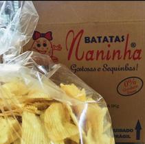 Batata Chips Sabor Salsa e Cebola - Batatas Naninha