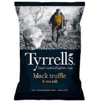 Batata Chips Tyrrells Black Truffle & Sea Salt 1 PT 150g - TYRRELS