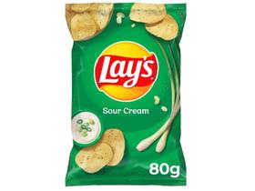 Batata Creme De Cebola Lays Pacote 80g