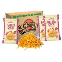 Batata Doce Palha com Sal Sertanitos 50g - 3 Pacotes